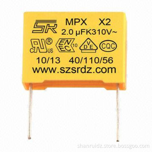 Film Capacitor with Strong Moisture Resistance, Suitable for Antenna-coupling and Line Bypass